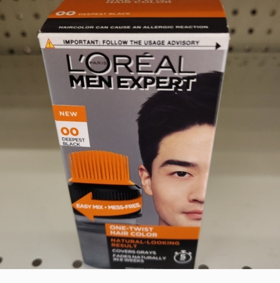NWT 2 Mens Black Hair Dye - Picture 1 of 4
